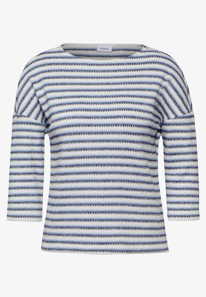 TOS Stripe Knit T-Shirt