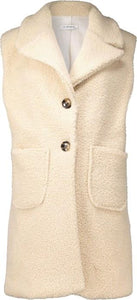 Gilet wendy long nature