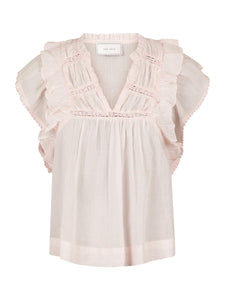 Jayla S voile top light pink
