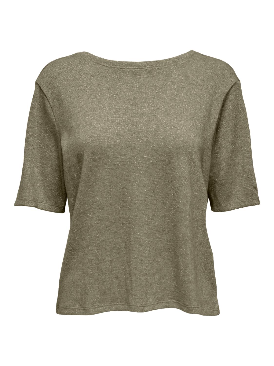 ONLFALKA 2/4 GLITTER TOP CC J