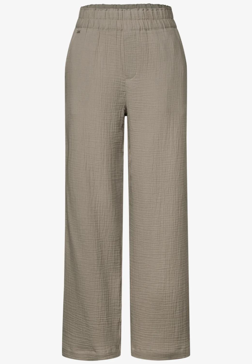 LTD QR musseline_Wide Leg HW