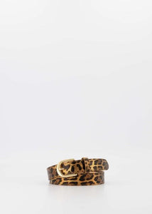 Suus metallic leer luipaard