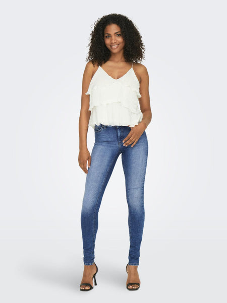 ONLBLUSH LIFE MID SKINNY  REA