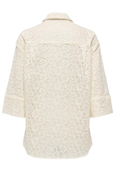 ONLRAO 3/4 LACE SHIRT WVN CS