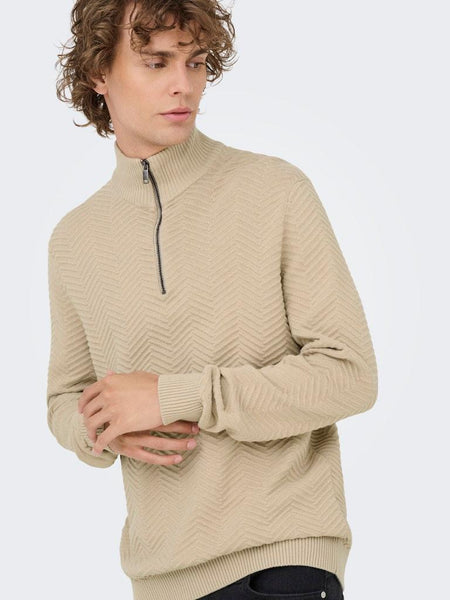 ONSMACE REG HERRINGBONE HALF