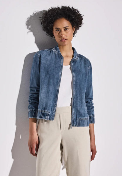 Style Denim-Jacket Bomber. Me