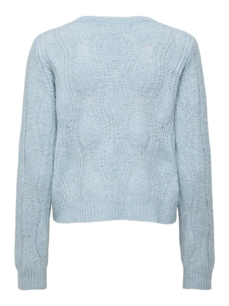 ONLMONIQUE LS O-NECK FLOWER C