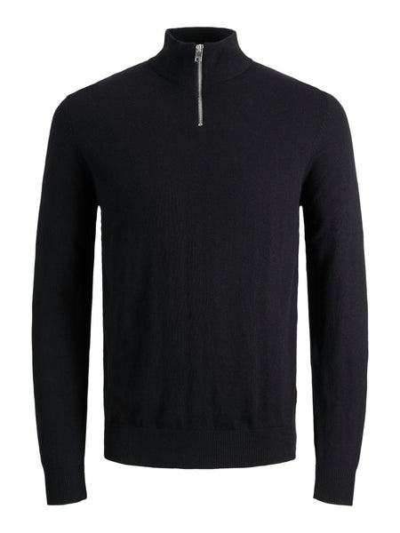 JJEEMIL KNIT HALF ZIP NOOS