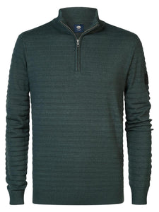 Men Knitwear Collar Basic
