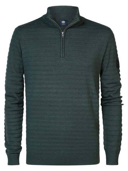 Men Knitwear Collar Basic