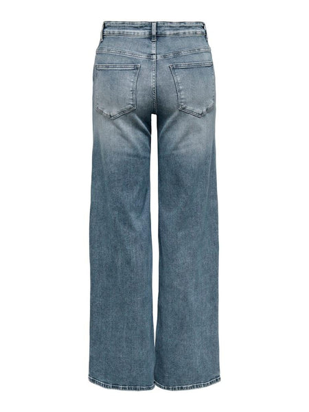 ONLMADISON BLUSH HW WIDE DNM