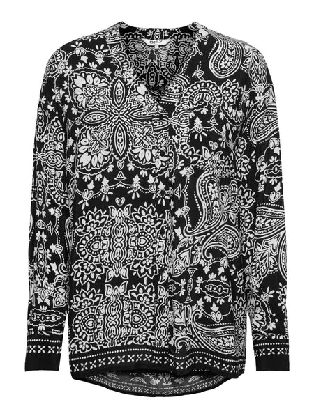 ONLEMZA AJA L/S LONG SHIRT WV