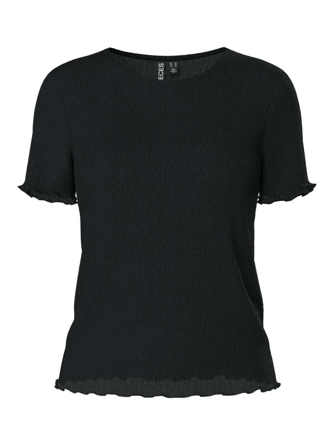 PCFLORA SS O-NECK TOP JRS BC