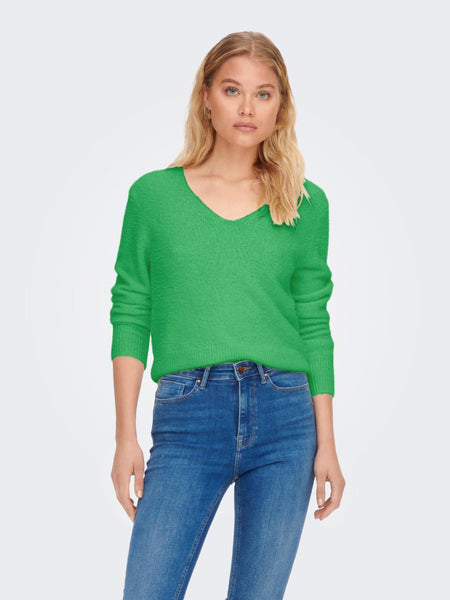 ONLELLA PIUMO LS V-NECK NCA K