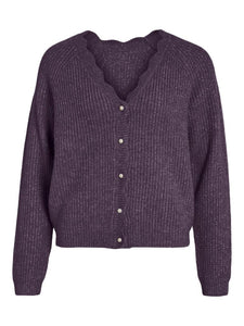 VICUTIE L/S REV GLITTER KNIT