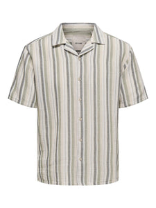 ONSTREV LIFE REG STRIPE SS SH