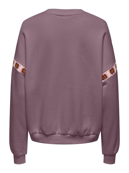 ONLLUNI L/S O-NECK EMBROIDERY