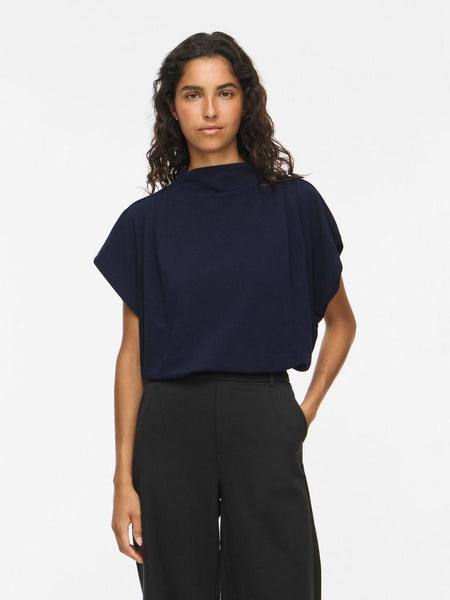 VIMERLANO FUNNELNECK S/S TOP/