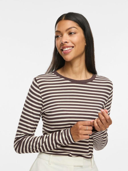 VIAVERA O-NECK L/S TOP