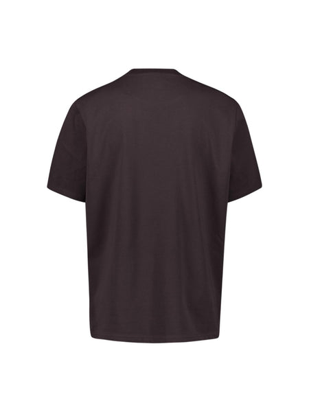 T-shirt crewneck dark brown