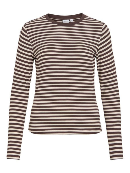 VIAVERA O-NECK L/S TOP