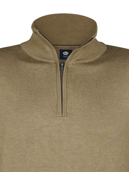 Men Knitwear Collar Basic