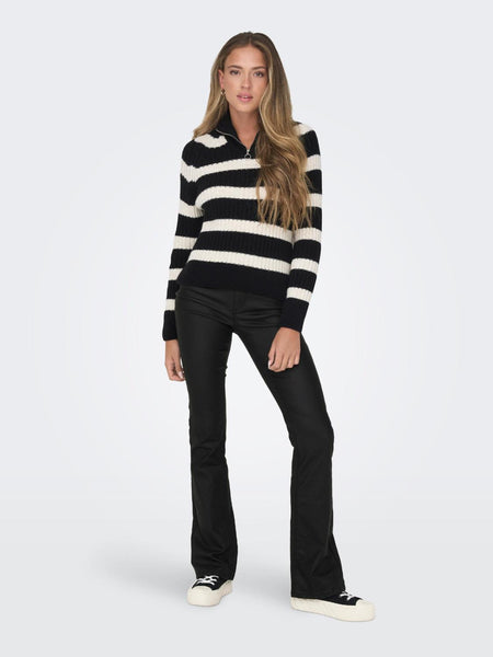 ONLBLUSH MID FLARED COATED PN