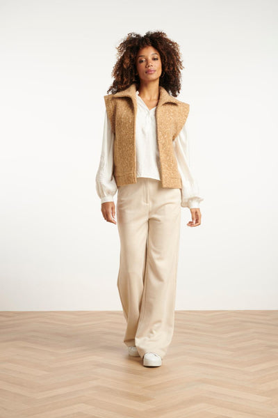 Gilet 25551 camel