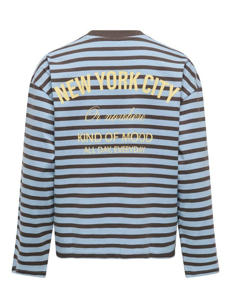 ONLFREJA L/S STRIPE TOP CC JR
