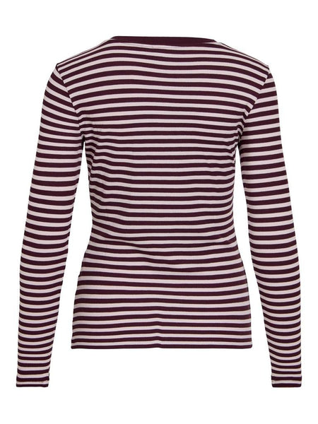 VIAVERA O-NECK L/S TOP