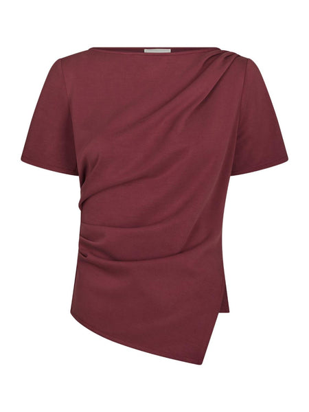 Rasmine soft blouse wine