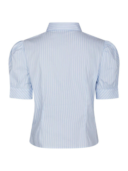 Frannie stripe shirt blue