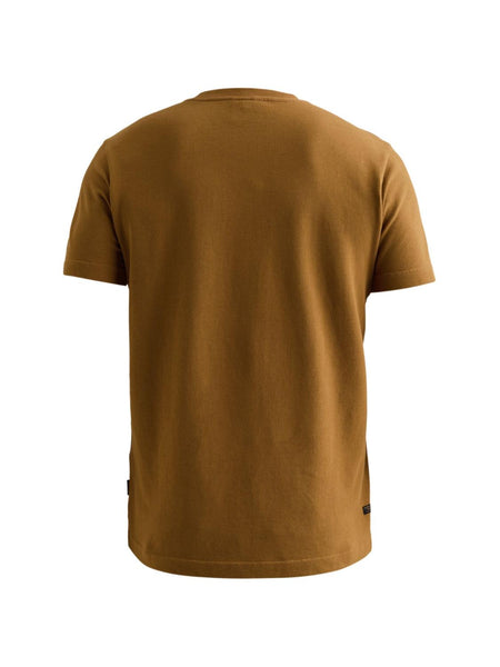 Short sleeve r-neck flat waff