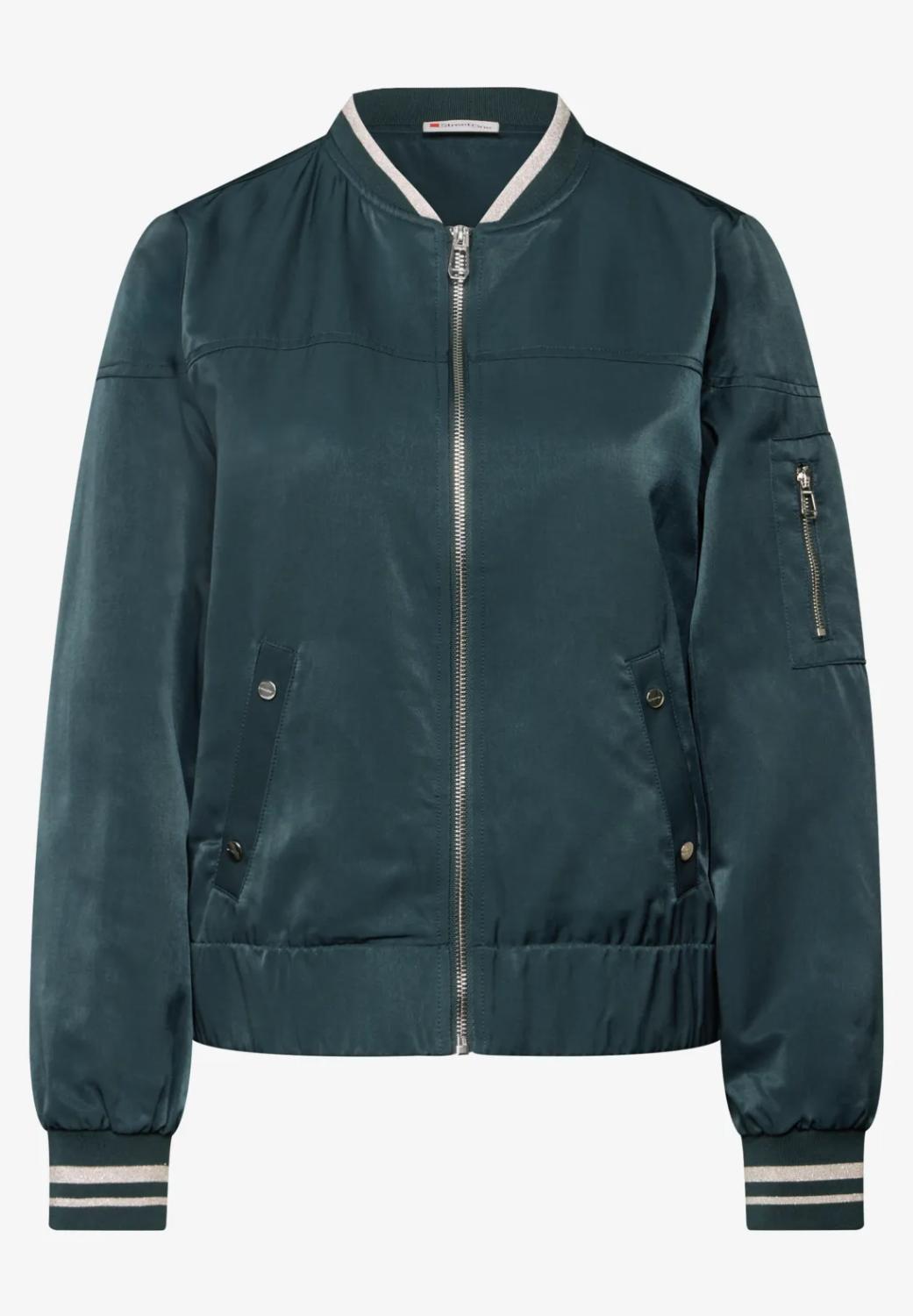 QR Satin Bomber Blouson Jkt
