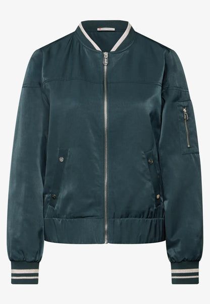 QR Satin Bomber Blouson Jkt