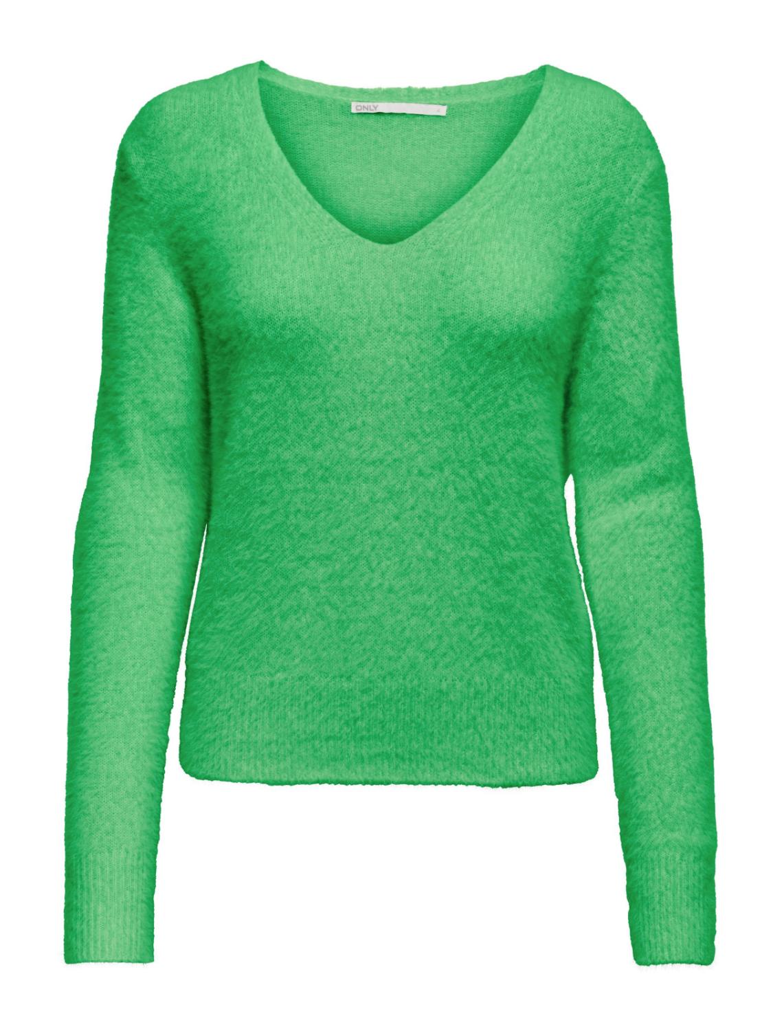 ONLELLA PIUMO LS V-NECK NCA K