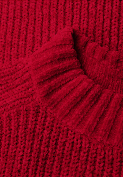 chenille sweater halfcardigan