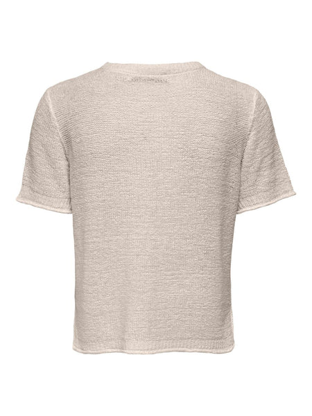 ONLSUNNY S/S PULLOVER KNT NOO