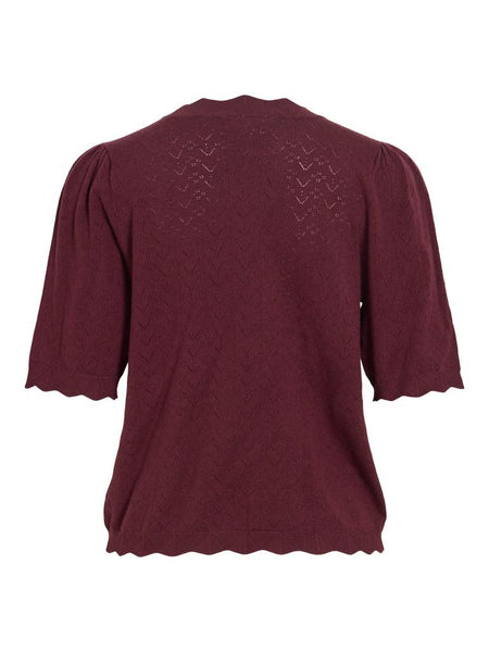 VIEMI O-NECK 2/4 SLEEVE KNIT