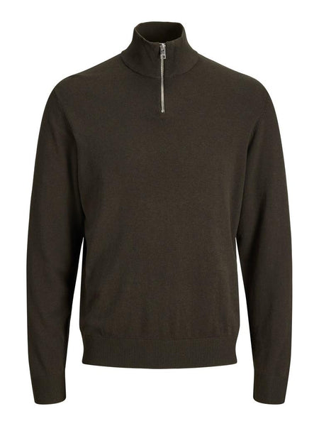 JJEEMIL KNIT HALF ZIP NOOS