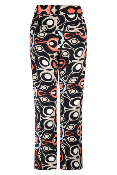 Printed travel trouser 241Fame