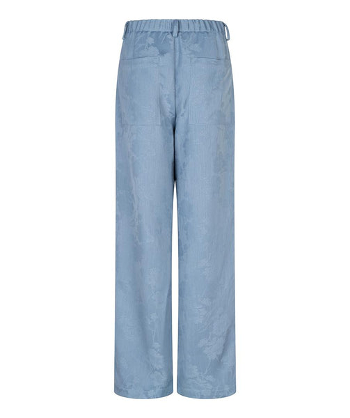 Trousers daisy jacquard