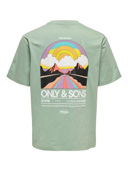 ONSKAZBAH PRINT RLX SS TEE