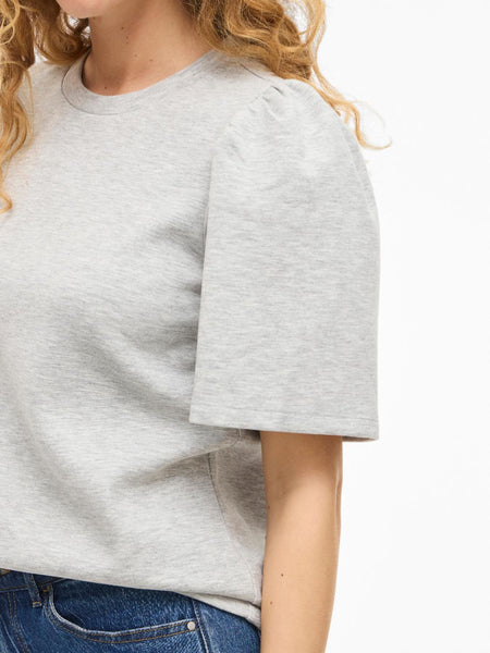 VISANDY 2/4 O-NECK SWEAT TOP