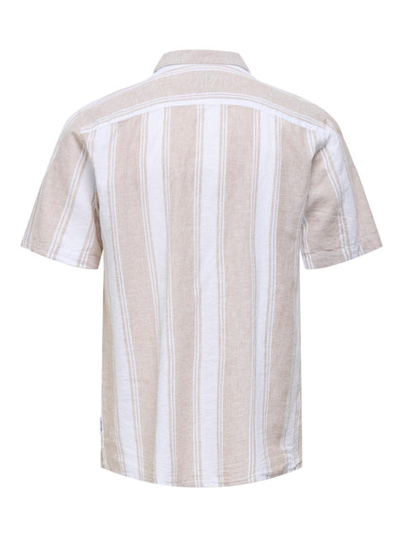 ONSCAIDEN LIFE STRIPE LINEN R