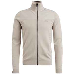 Zip jacket cotton modal