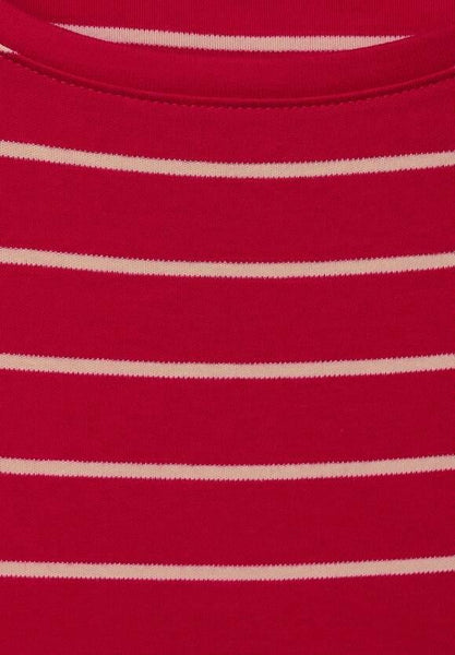NOS Striped Basic boat Neck