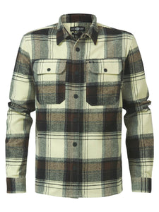 Shirt l/s check M-3030-SIL405