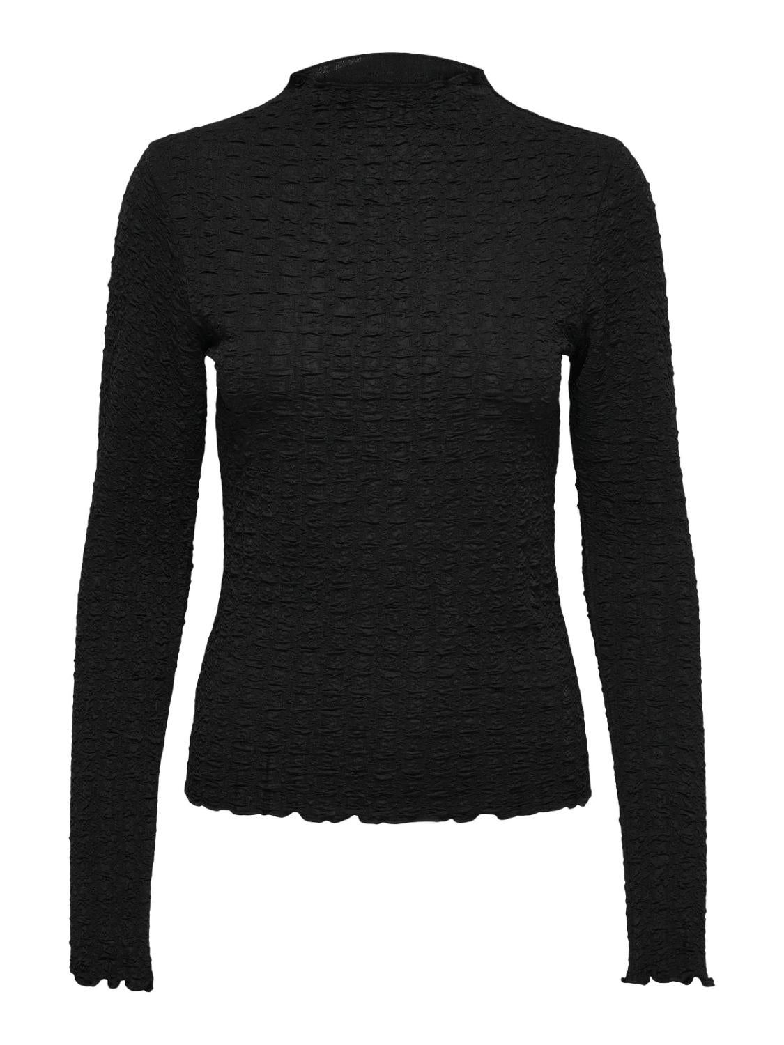 ONLGERDA L/S MOCK NECK TOP JR