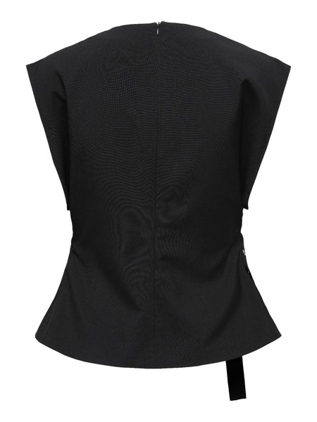 ONLTERRA S/L BELT TOP WVN SUD